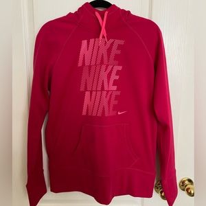 NWOT Nike pullover sweatshirt, Sz L, raspberry shade of pink